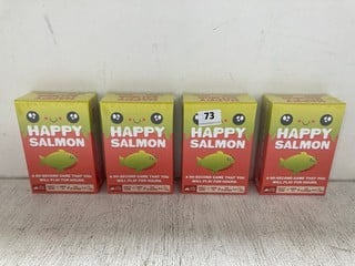 4 X HAPPY SALMON CARD GAMES: LOCATION - WH2