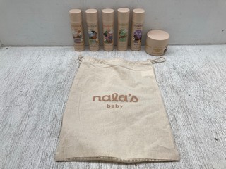 QTY OF NALA'S BABY SKIN CARE KIT TO INCLUDE BODY LOTION: LOCATION - F 17