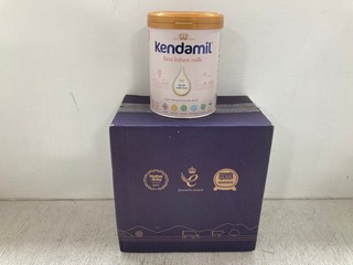 4 X 800G TUBS OF KENDAMIL FIRST INFANT MILK FROM BIRTH - USE BY 18.06.2026: LOCATION - WH2