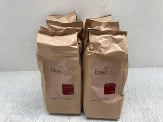 6 X DOM LUCA CLASSICO ITALIANO ARABICA COFFEE BEANS 1KG - BBE: MAY 2025: LOCATION - F 16