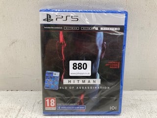 PS5 HITMAN WORLD OF ASSASSINATION (PLEASE NOTE: 18+YEARS ONLY. ID MAY BE REQUIRED): LOCATION - F 14