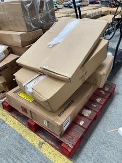 PALLET OF ASSORTED INCOMPLETE FURNITURE ITEMS: LOCATION - B5