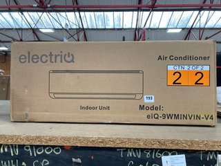 ELECTRIQ AIR CONDITIONER INDOOR UNIT (BOX 2 OF 2 ONLY): LOCATION - BR11