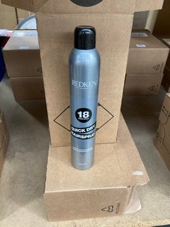 (COLLECTION ONLY) 12 X REDKEN 18 HIGH HOLD QUICK DRY HAIRSPRAY 400ML: LOCATION - BR11