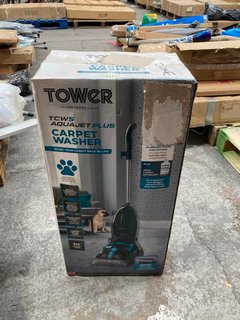 (COLLECTION ONLY) TOWER CORDED UPRIGHT CARPET VACUUM CLEANER TO INCLUDE LIQUID WASH: LOCATION - AR4