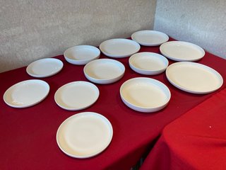 (COLLECTION ONLY) MADE DWRLEA003WHT-UK LEAH 12 PIECE DINNER SET: LOCATION - AR5