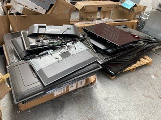 (COLLECTION ONLY) 2 X PALLETS OF ASSORTED TV'S WITH PCB REMOVED (SPARES & REPAIRS): LOCATION - A3