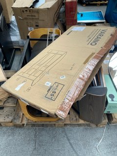 QTY OF ASSORTED ITEMS TO INCLUDE AVF VARANO TV STAND FOR TV'S UP TO 55": LOCATION - A3 (KERBSIDE PALLET DELIVERY)