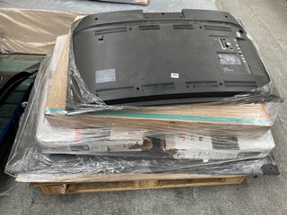 (COLLECTION ONLY) PALLET OF ASSORTED TV'S WITH PCB REMOVED SPARES & REPAIRS: LOCATION - A5