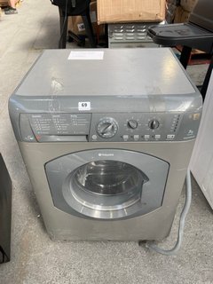 HOTPOINT AQUARIUS FREESTANDING WASHER DRYER IN GRAPHITE MODEL : WDL540G: LOCATION - B3