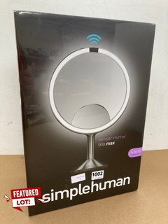 SIMPLE HUMAN SENSOR MIRROR TRIO MAX RRP £349.99: LOCATION - AR2