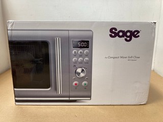 SAGE COMPACT WAVE SOFT CLOSE MICROWAVE MODEL : SMO650SIL: LOCATION - AR2