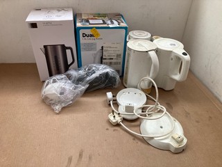 QTY OF ASSORTED ITEMS TO INCLUDE DUALIT 1.5L LITE JUG KETTLE: LOCATION - AR6