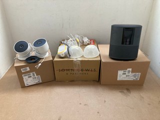 QTY OF ASSORTED ITEMS TO INCLUDE JOHN LEWIS & PARTNERS HOME SPEAKER SET: LOCATION - AR6