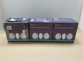 3 X ELVIE STRIDE HANDS FREE ELECTRIC BREAST PUMPS: LOCATION - AR8