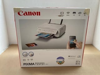 CANON PIXMA TS5151 HOME PRINTER IN WHITE: LOCATION - AR9