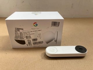 GOOGLE NEST SECURITY CAMERA IN WHITE TO ALSO INCLUDE GOOGLE NEST VIDEO DOORBELL: LOCATION - AR11