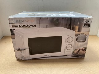 DAEWOO 800W 20L MICROWAVE: LOCATION - AR13