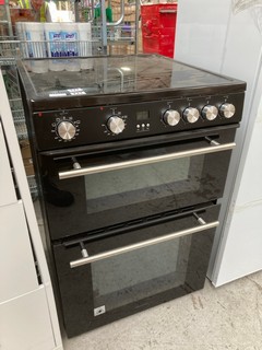 ELECTRIC DOUBLE OVEN IN BLACK: LOCATION - A8