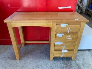 SINGLE PEDESTAL DRESSING TABLE: LOCATION - A1