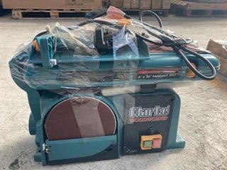 WOOD WORKER BELT & DISC SANDER RRP £145 MODEL: CS4-6E: LOCATION - A6