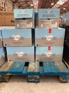 (COLLECTION ONLY) QTY OF ICELANDIC GLACIAL BOTTLED WATER (B.B DATE 18.08.2025): LOCATION - A5