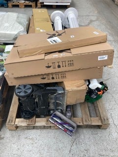 PALLET OF ASSORTED JOHN LEWIS & PARTNERS ITEMS TO INCLUDE HANDHELD VACCUM: LOCATION - A5