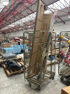 QTY OF ASSORTED ITEMS TO INCLUDE VILEDA SUPADRY ROTARY CLOTHES DRYER ( CAGE NOT INCLUDED ): LOCATION - A5 (KERBSIDE PALLET DELIVERY)