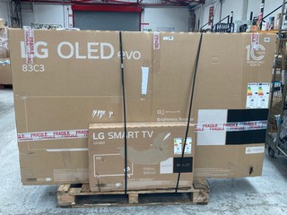 PALLET OF ASSORTED SPARES & REPAIRS TV'S ( PCB BOARDS REMOVED): LOCATION - A5 (KERBSIDE PALLET DELIVERY)