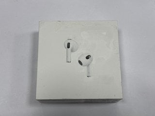 APPLE AIRPODS (3RD GENERATION) WIRELESS EARPHONES (ORIGINAL RRP - £179) IN WHITE: MODEL NO A2564 A2565 A2897 (WITH BOX) [JPTM122015]