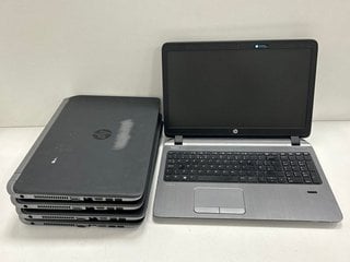 5X HP PROBOOK 455 G2 LAPTOPS: MODEL NO HSTNN-C79C (UNIT ONLY, NO HDD/SSDS INSTALLED) [JPTM122183]