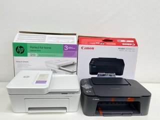 QTY OF 2 PRINTERS. (TO INCLUDE HP DESKJET 4220E & CANON PIXMA TS3550I) [JPTM122200]