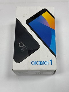 TCL- ALCATEL 1 8 GB SMARTPHONE (ORIGINAL RRP - £45) IN VOLCANO BLACK: MODEL NO 5033D (WITH BOX & ALL ACCESSORIES) [JPTM121902]