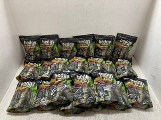 QTY OF NAF HEDGY TREATS FOR HORSES 1KG BB: 07/24 (SOME ITEMS MAY BE PAST SELL BY): LOCATION - H15