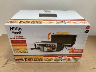 NINJA FOODI 3 IN 1 TOASTER , GRILL AND PANINI PRESS MODEL: ST200UK RRP - £149: LOCATION - E0