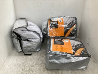 3 X ALL SEASON CAR COVERS TO INCLUDE SMALL: LOCATION - E9