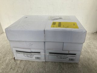 2 X BOXES OF A4 PAPER IN WHITE: LOCATION - E12