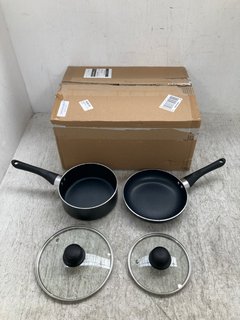 8 PIECE NON STICK COOKWARE SET: LOCATION - E14