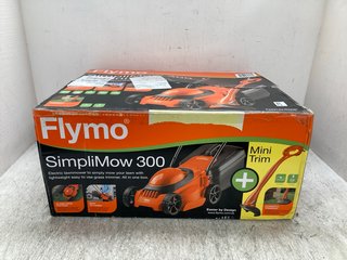 FLYMO SIMPLI MOW 300 + MINI TRIM LAWNMOWER: LOCATION - E14