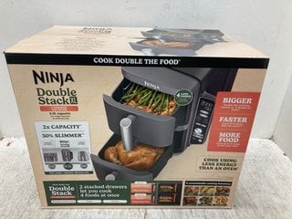 NINJA DOUBLE STACK XL 2 DRAWER VERTICAL AIR FRYER MODEL: SL400UK RRP - £229.99: LOCATION - E1