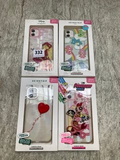 4 X SKINNY DIP PHONE CASES TO INCLUDE THE LION KING FOR IPHONE XR & 11: LOCATION - E17