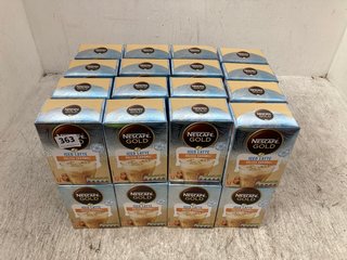 QTY OF NESCAFE ICED LATTE SALTED CARAMEL SACHETS - BBE: 07.2024: LOCATION - F18