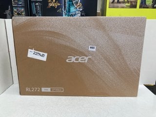 ACER 27'' LCD MONITOR MODEL: RL272 RRP - £125: LOCATION - F1