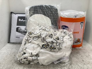 4 X ASSORTED BEDDING TO INCLUDE SILENT NIGHT WARM AND COSY SINGLE DUVET: LOCATION - E3