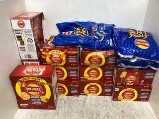 QTY OF ASSORTED WALKERS CLASSIC AND WALKERS FRENCH FRIES MULTI FLAVOUR CRISP PACKS BB: 05/24 AND 08/24 (SOME ITEMS MAY BE PAST SELL BY): LOCATION - G2