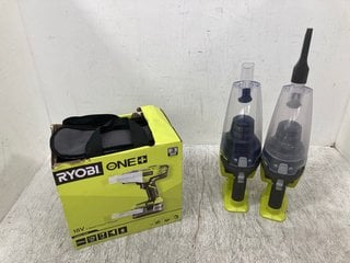 3 X ASSORTED RYOBI ITEMS TO INCLUDE 18V 3 SPEED IMPACT WRENCH: LOCATION - G16