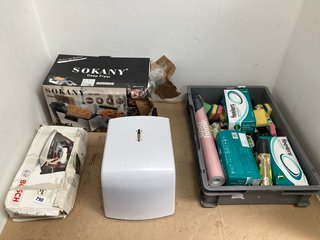 QTY OF ASSORTED ITEMS TO INCLUDE SOKANY DEEP FRYER: LOCATION - G20