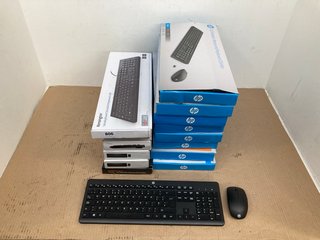 QTY OF ASSORTED COMPUTER KEYBOARDS: LOCATION - G3