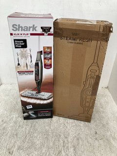 SHARK KLIK N FLIP STEAM POCKET MOP TO INCLUDE VAX STEAM FRESH COMBI CLASSIC STEAM MOP: LOCATION - G4