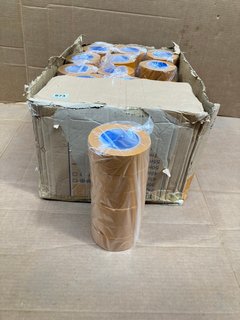 BOX OF LARGE TAPE ROLLS: LOCATION - G7